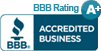 BBB Member with A+ Rating!