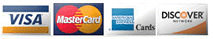 Credit cards accepted